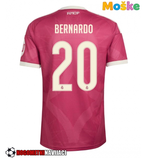Moške Nogometnih dresov Real Madrid Bernardo Silva #20 Tretji 2026-27 Kratki rokavi Moške Nogometnih dresov Real Madrid Bernardo Silva #20 Tretji 2026-27 Kratki rokavi